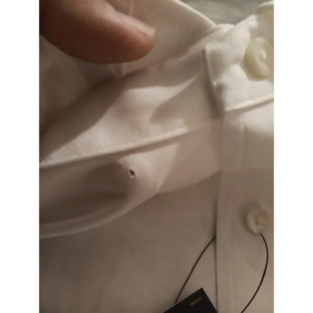 NWT Polo Ralph Lauren Watch Hill 2 White Long Sleeve Button Up Dress Shirt Mens